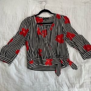 Madewell striped blouse